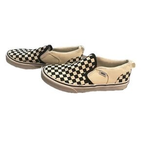 Boys Checkered Vans
